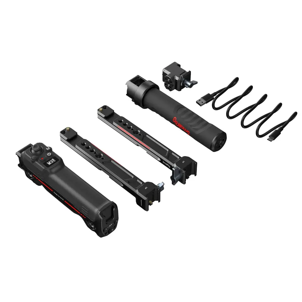 SmallRig 【DJI RS 2/ RSC 2　スタビライザー用ハンドグリップ】 Smallrigワイヤレスコントロールデュアルハンドグリップ、クイック