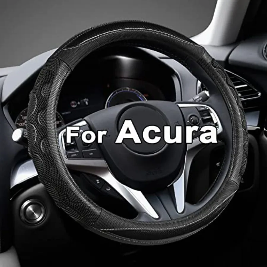 

Steering Wheel Cover for Acura RDX and MDX Car Steering Wheel Cover for Acura TLX and TL - Black