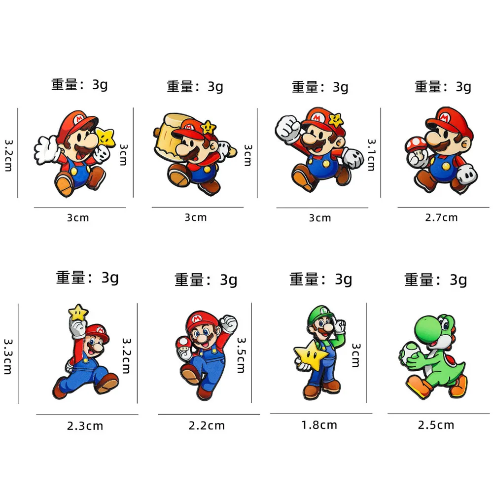 4/8Pcs Cute Game Figure Dinosaur Enamel Pins Cartoon Brooches For Backpack Fashion Lapel Badges For Fans Cosplay Gifts view 6