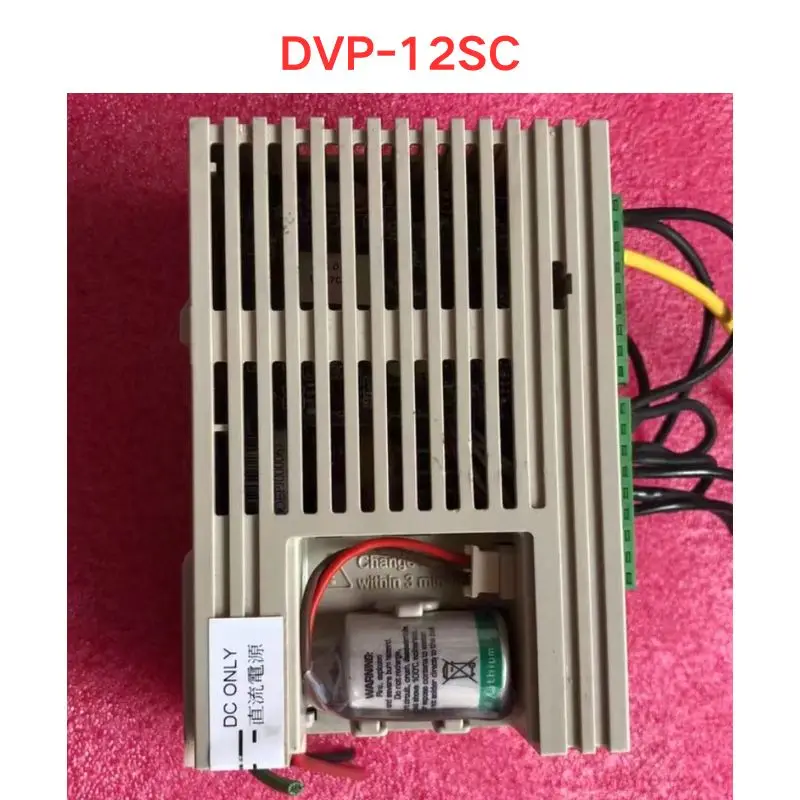 Used OEM disassembled parts DVP-12SC11T PLC Functional test OK