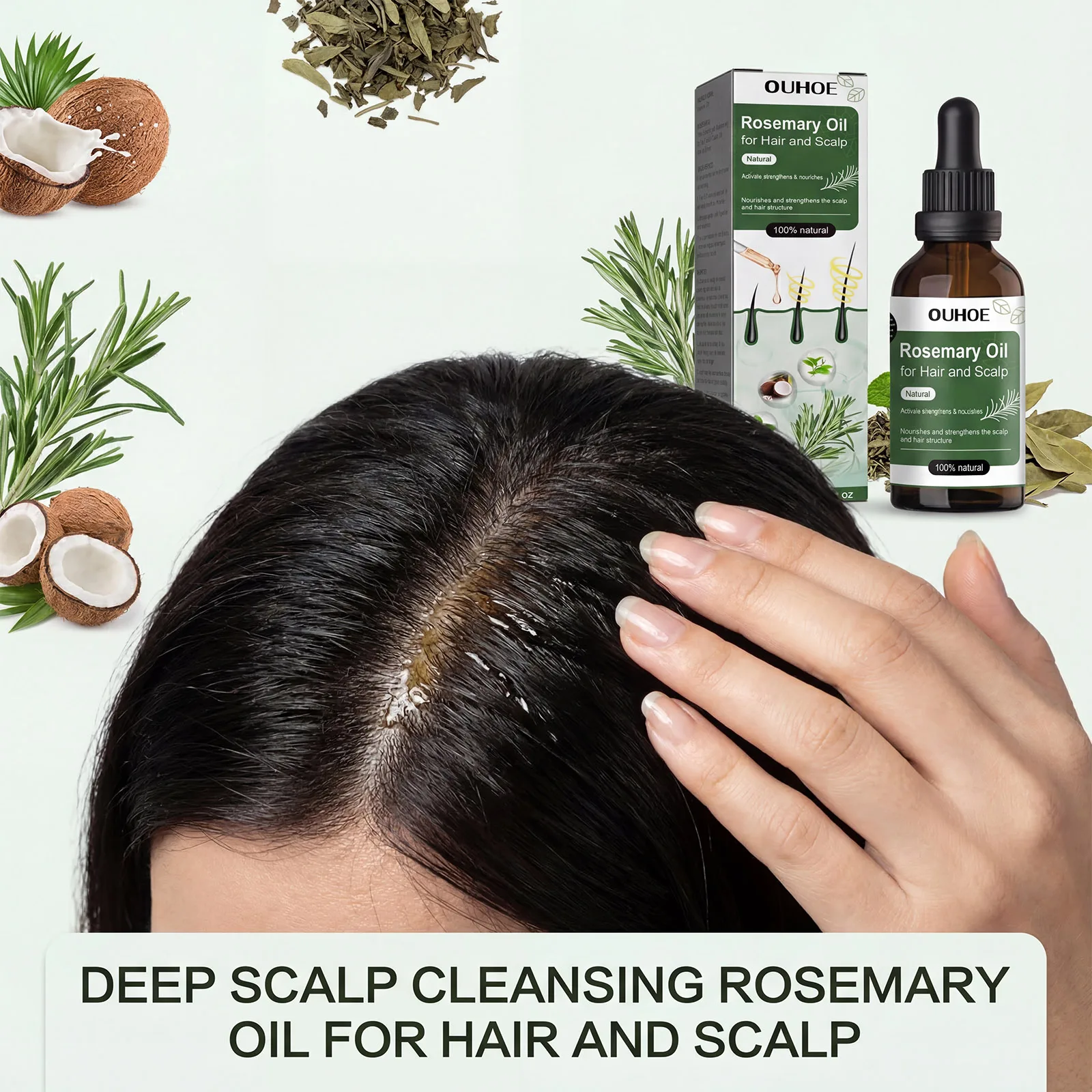 Óleo Antiqueda de Alecrim: Tra - Rosemary Hair Oil avaliação e preço