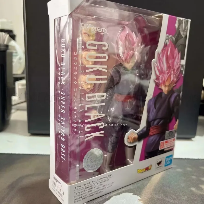 

В наличии Bandai оригинальные аниме Dragon Ball Z S.H.Figuarts SUPER SAIYAN ROSE GOKU черные фигурки героев коллекция игрушек модели