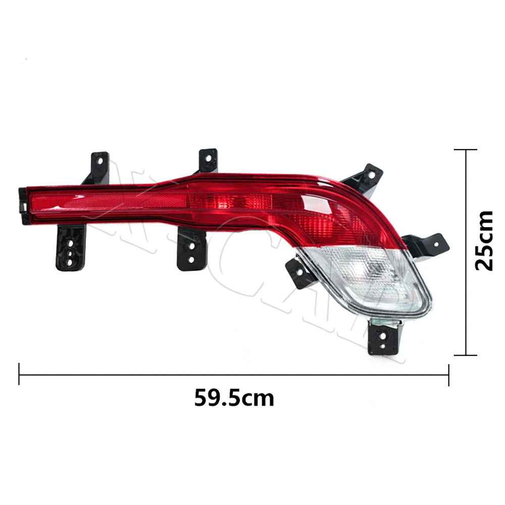 Tylne światło hamowania reflektor Stop lampa dla samochodu dla MG Hector 2019-2021 dla Chevy Captiva 2019-2021 dla Wuling almaz 2018-2021