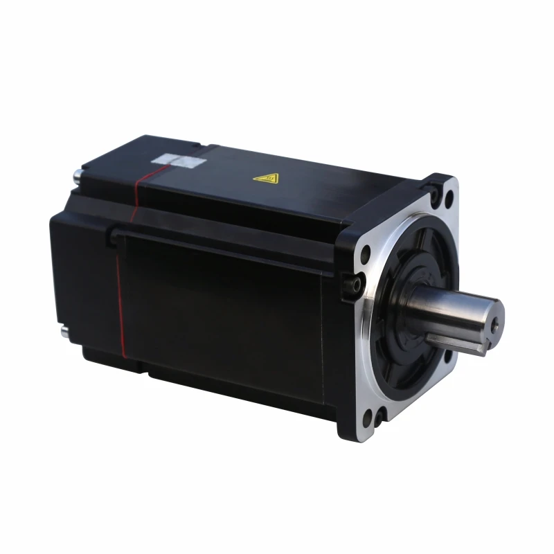 ZLTECH 3 Phase Nema33 80mm 48V 1000W 3.2N.m 3000RPM 25A Keyway Brushless Dc Servo Motor with 2500-wire Encoder for CNC Machine