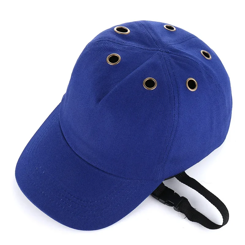 Casquette de protection contre les chocs, casque de sécurité au travail, chapeau de baseball, casque de sécurité, protection de la tête, 4 trous