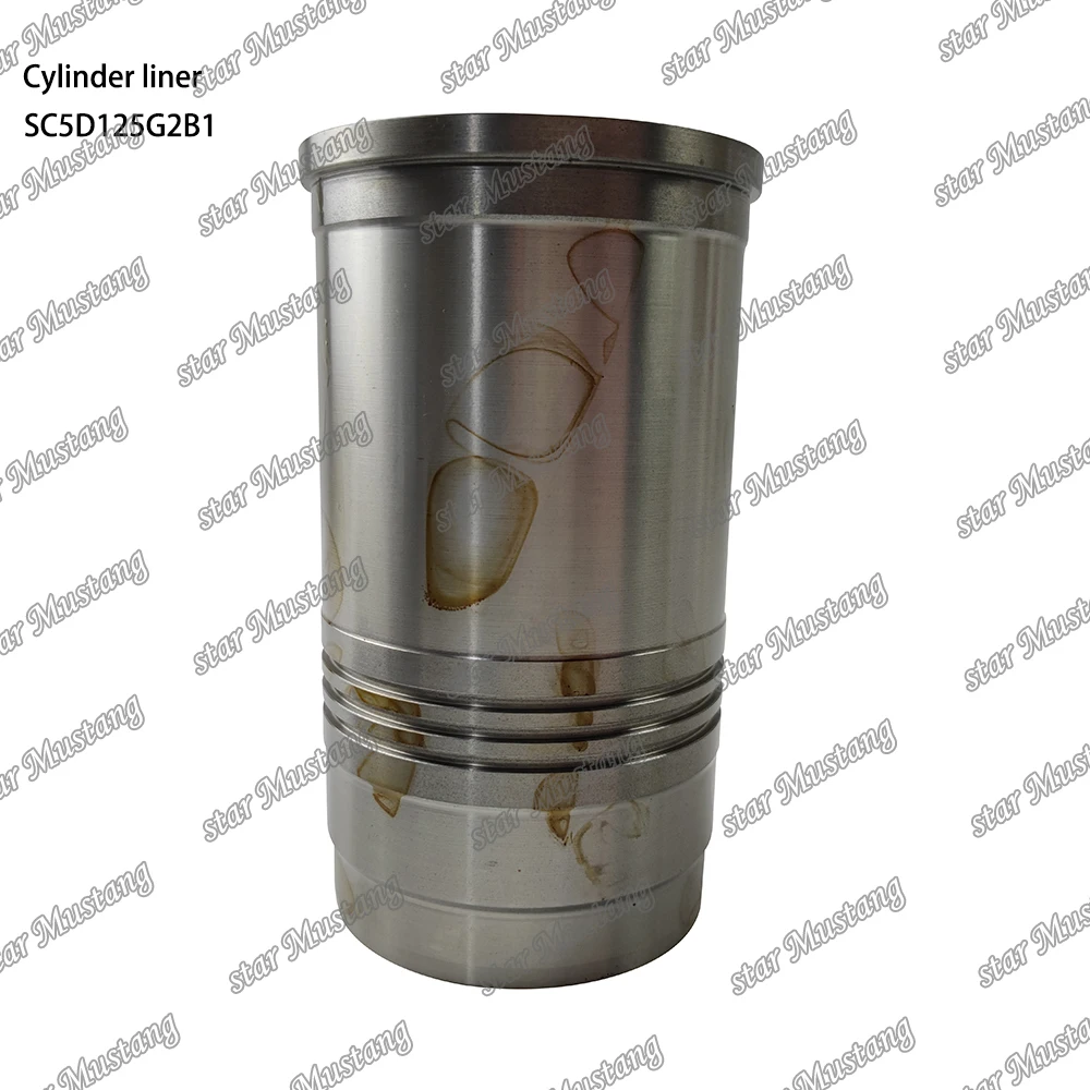 SC5D125G2B1 Cylinder liner Suitable For Shang chai Engine Parts