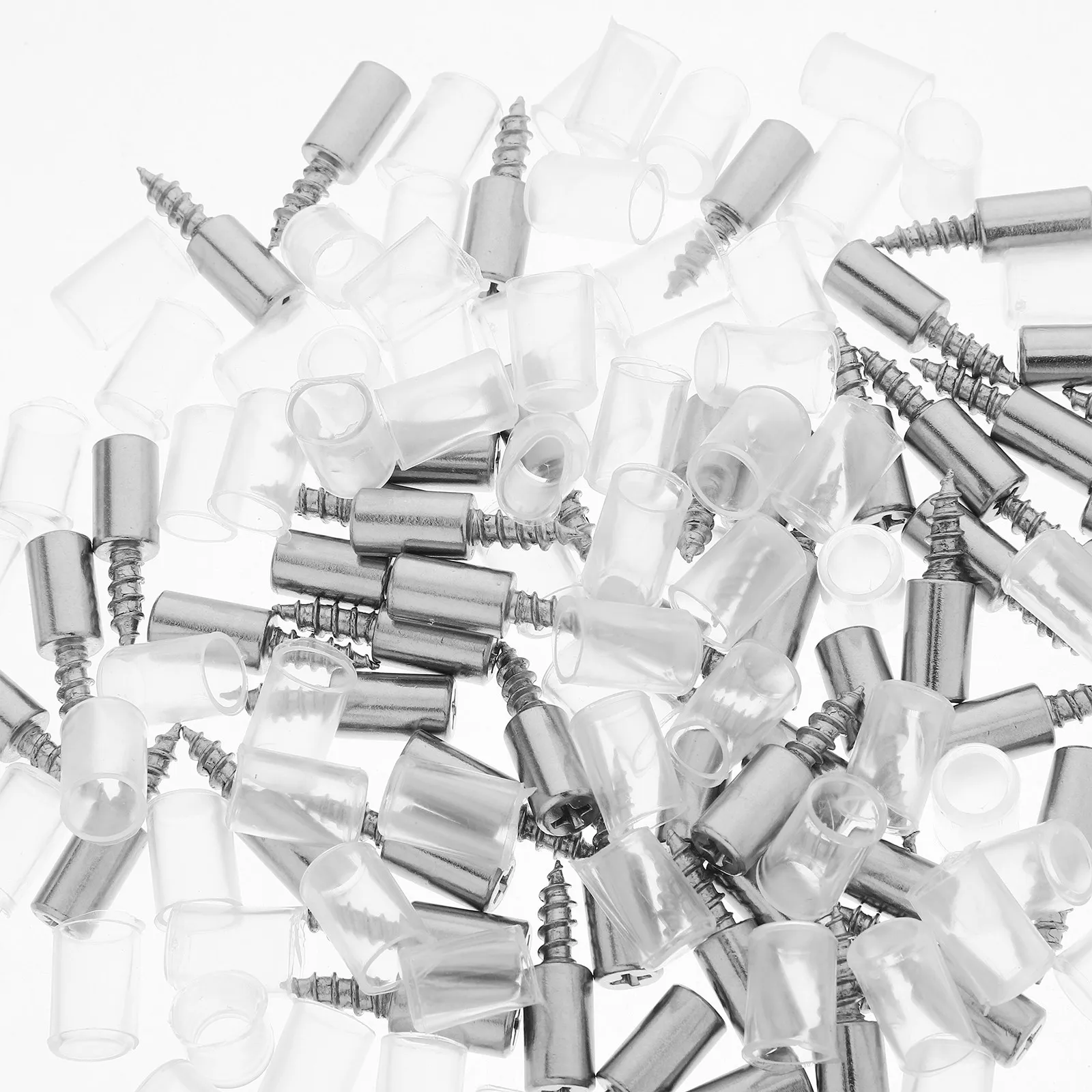 50Pcs Heavy-Duty Shelf Support Pegs Self-Tapping Cabinet Shelf Replacement Pegs for Kitchen Bookshelf Furniture Prevent Sagging
