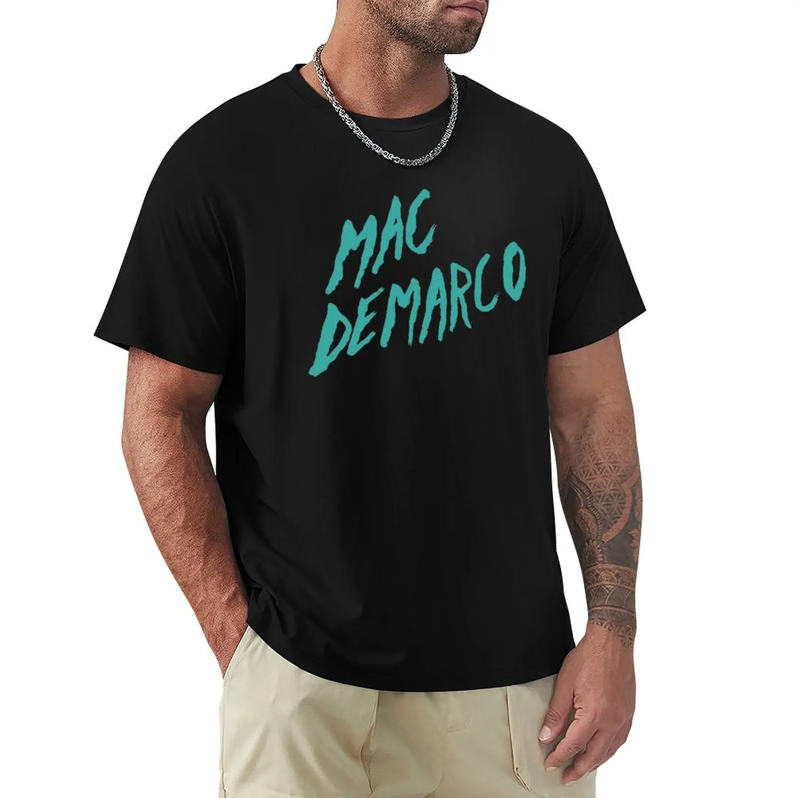 

Mac DeMarco logo T-Shirt boys whites Anime t-shirt oversized t shirts for men