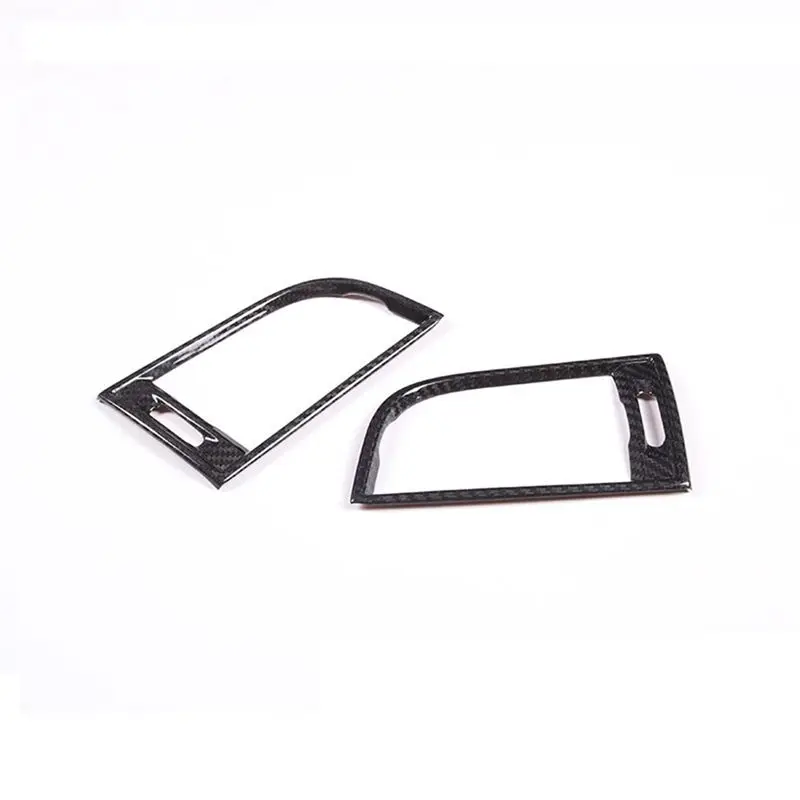 

2 Pcs Car Dashboard Interior Accessories Dry Carbon Fiber For Macan 2018-2023-N29R