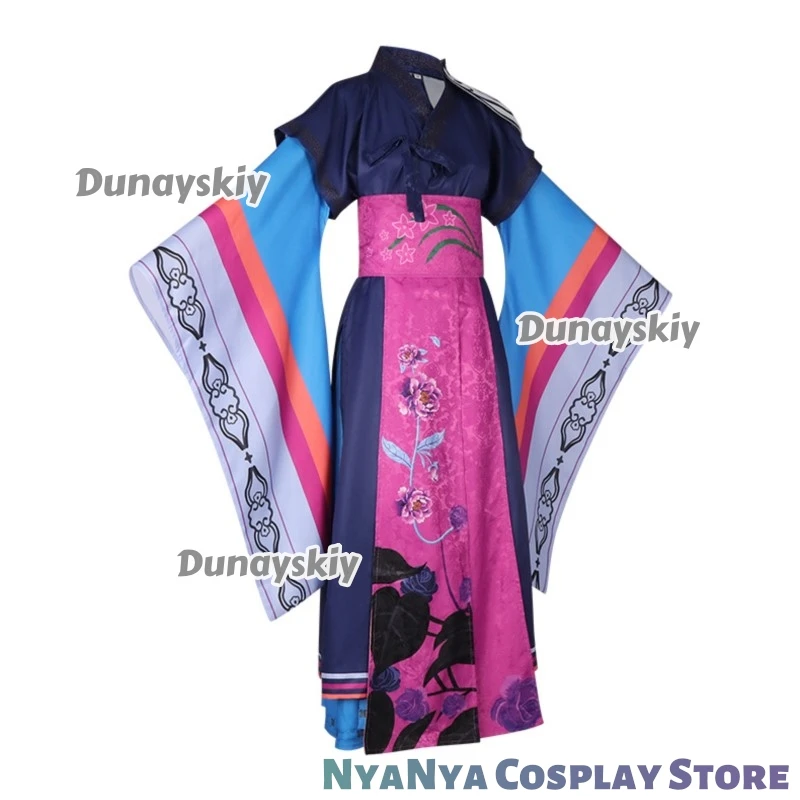 KPop شيطان الصيادين السلف قبعة كبيرة سيلين تأثيري disfraz KPop العصرية الزي الموضة للنساء تأثيري disfraz HanFu هالوين