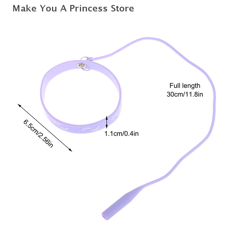 1PC Silicone Gel Wrist Strap Eyelash Tweezers Bracelet Makeup Tool for Girls Anti-Slip Grafting Tweezers Accessory