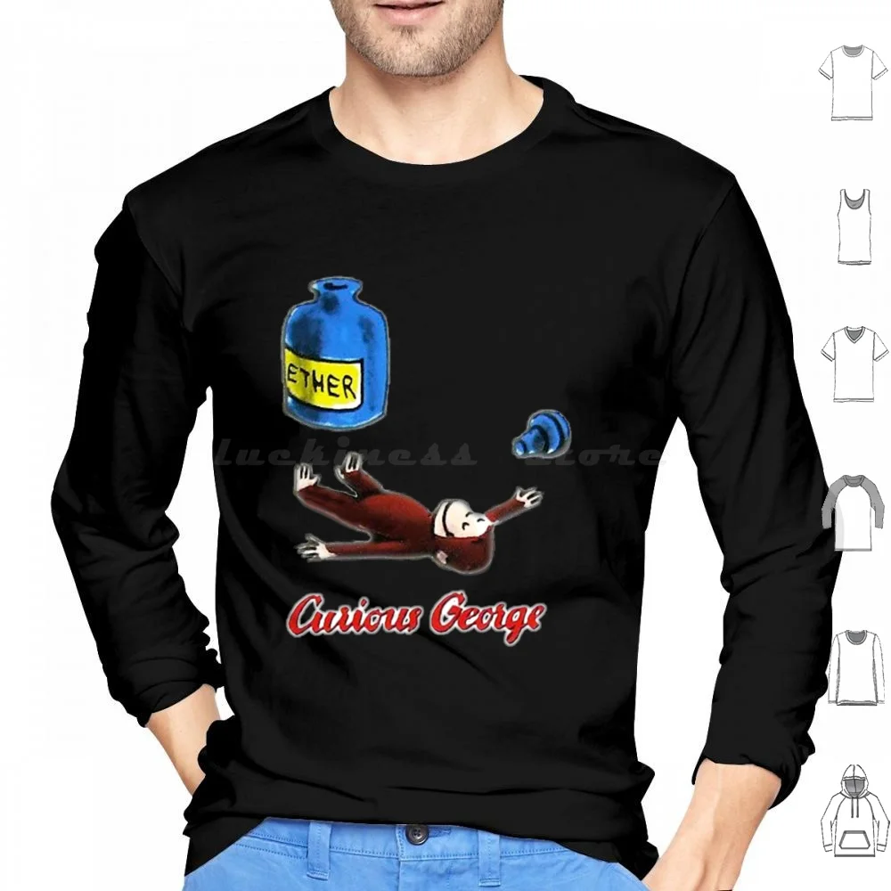 

Curious George-Breathes In Ether Essential T-Shirt Hoodies Long Sleeve Curious George Breathes In Ether Curious George