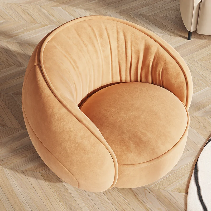 Living room furniture modernism interior decoration comfortable armchair single sofa leisure chair
