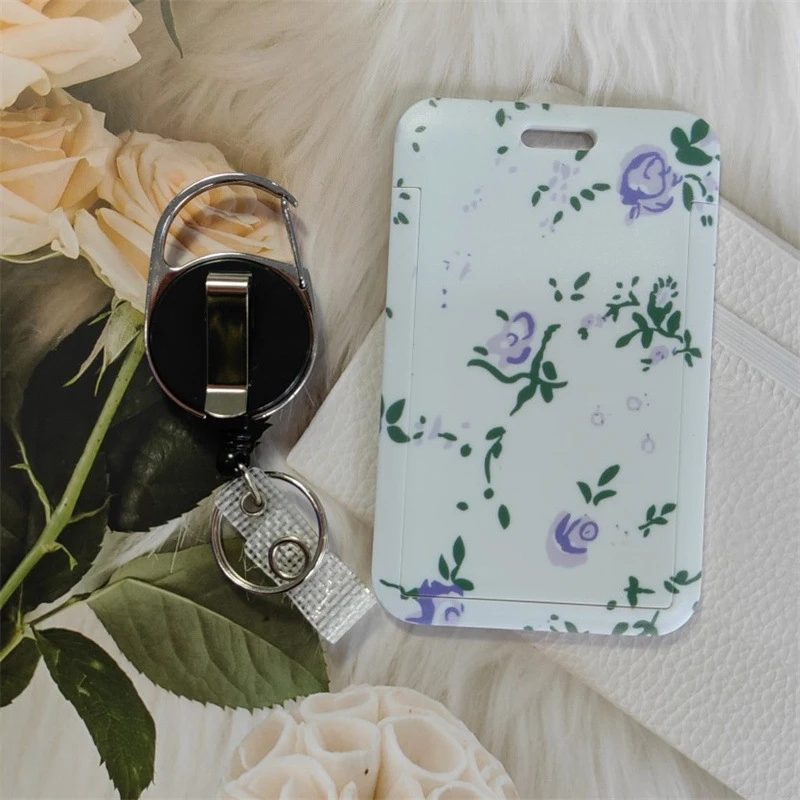 Porte-badge avec bobine rétractable rapide, porte-badge avec clip rétractable, infirmière, enseignant, étudiant, lot de 2