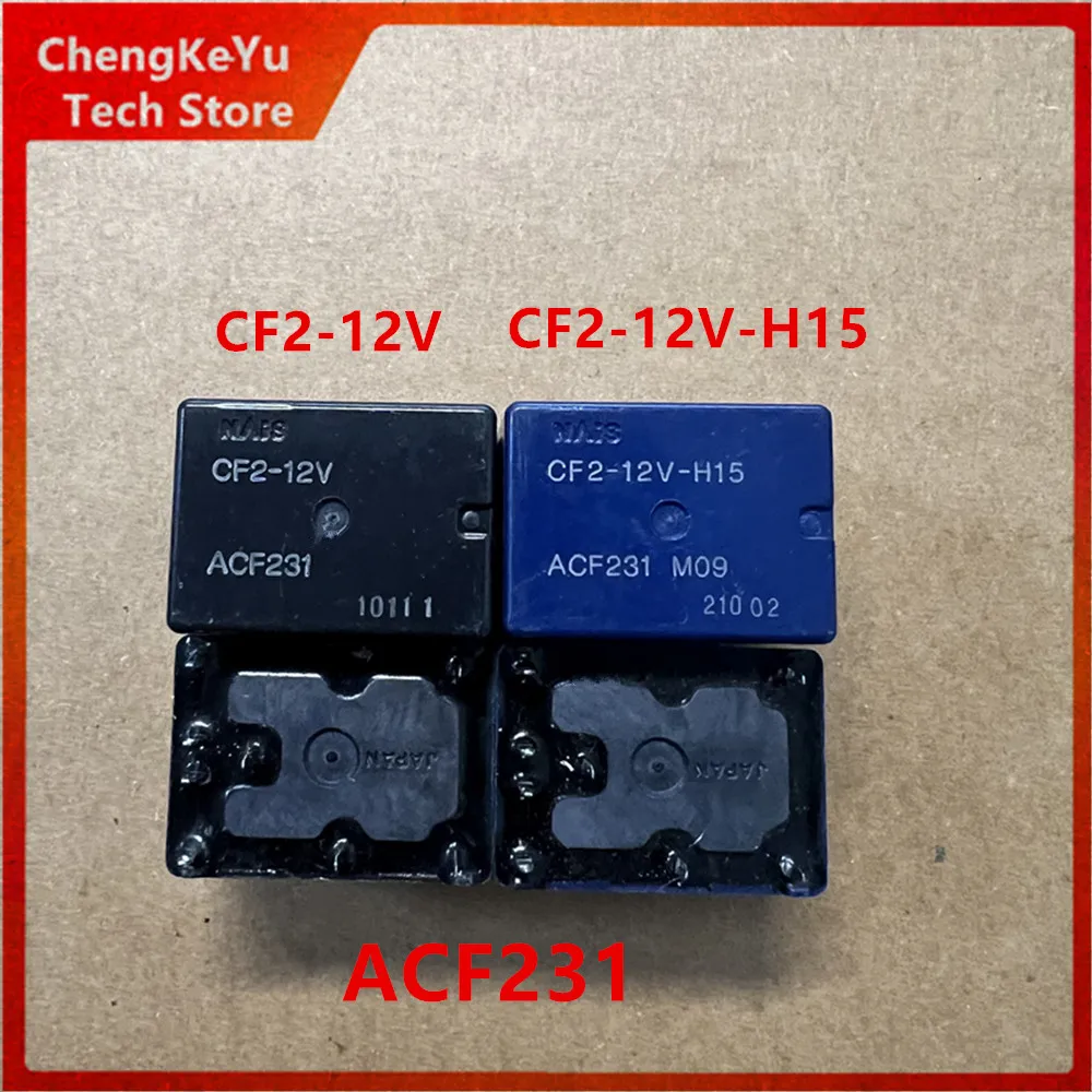 Original CF2-12V 8-pin type. CF2-12V-H15. ACF231 - Genuine For Panasonic automotive relay.