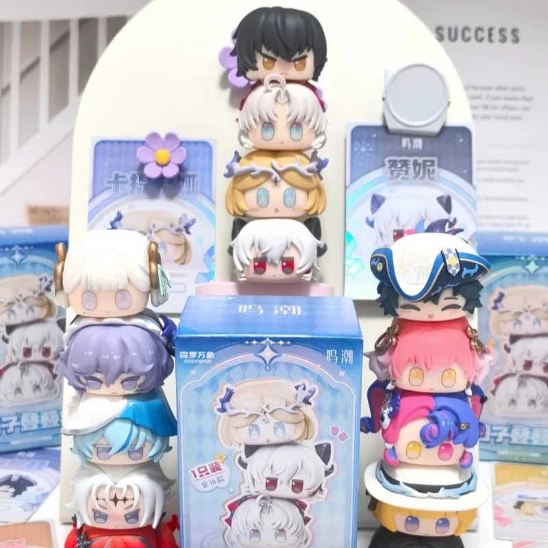 

Подлинная Senluo Wanxiang Mingchao Tuanzi Die Die Le Blind Box, милая зернистая кукла, игрушка, периферия, Kartixia Gu Zi, в наличии