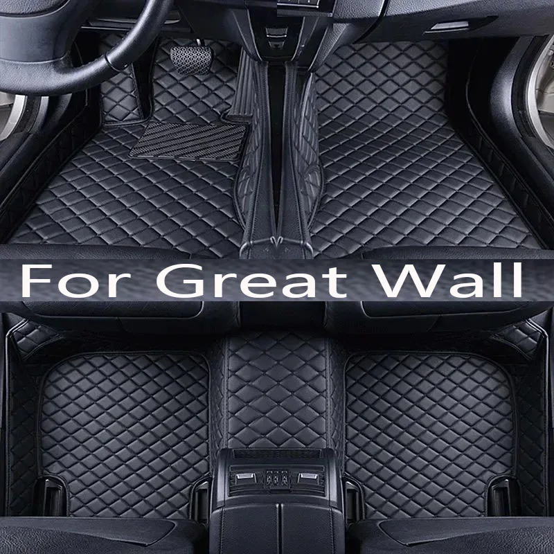 

For Great Wall Haval H9 2017-2021 7-Seats Car Floor Mats All-Weather TPE Foot Mats Odorless Pad Tray Mat Interior Accessories