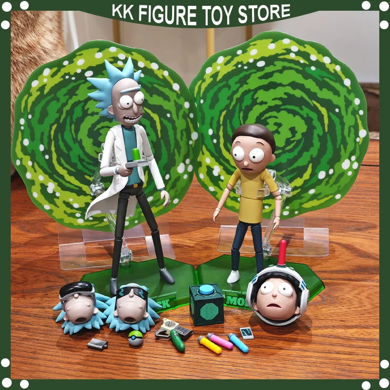 

Original Fondjoy Rick And Morty Action Figure Model Toys 1/12 Rick And Morty Movable Model Toy Collectible Gift
