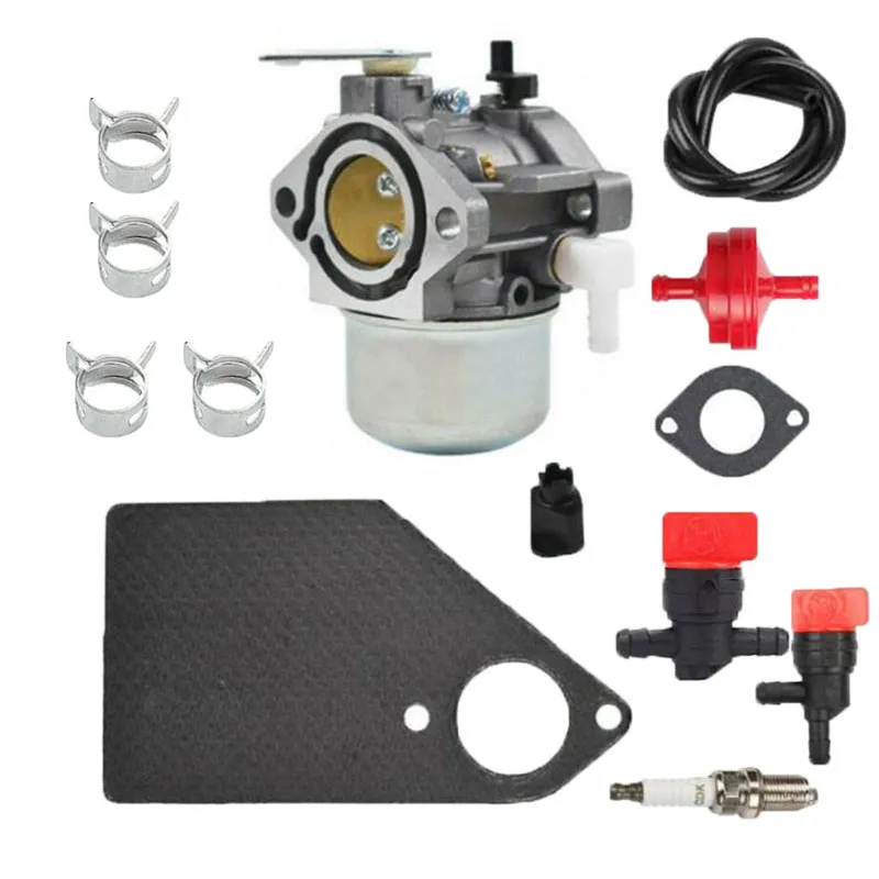 Replacement Carburetor Kit Compatible with For 13HP IC Gold 28M707 Engine Featuring Fuel Delivery and Ignition System