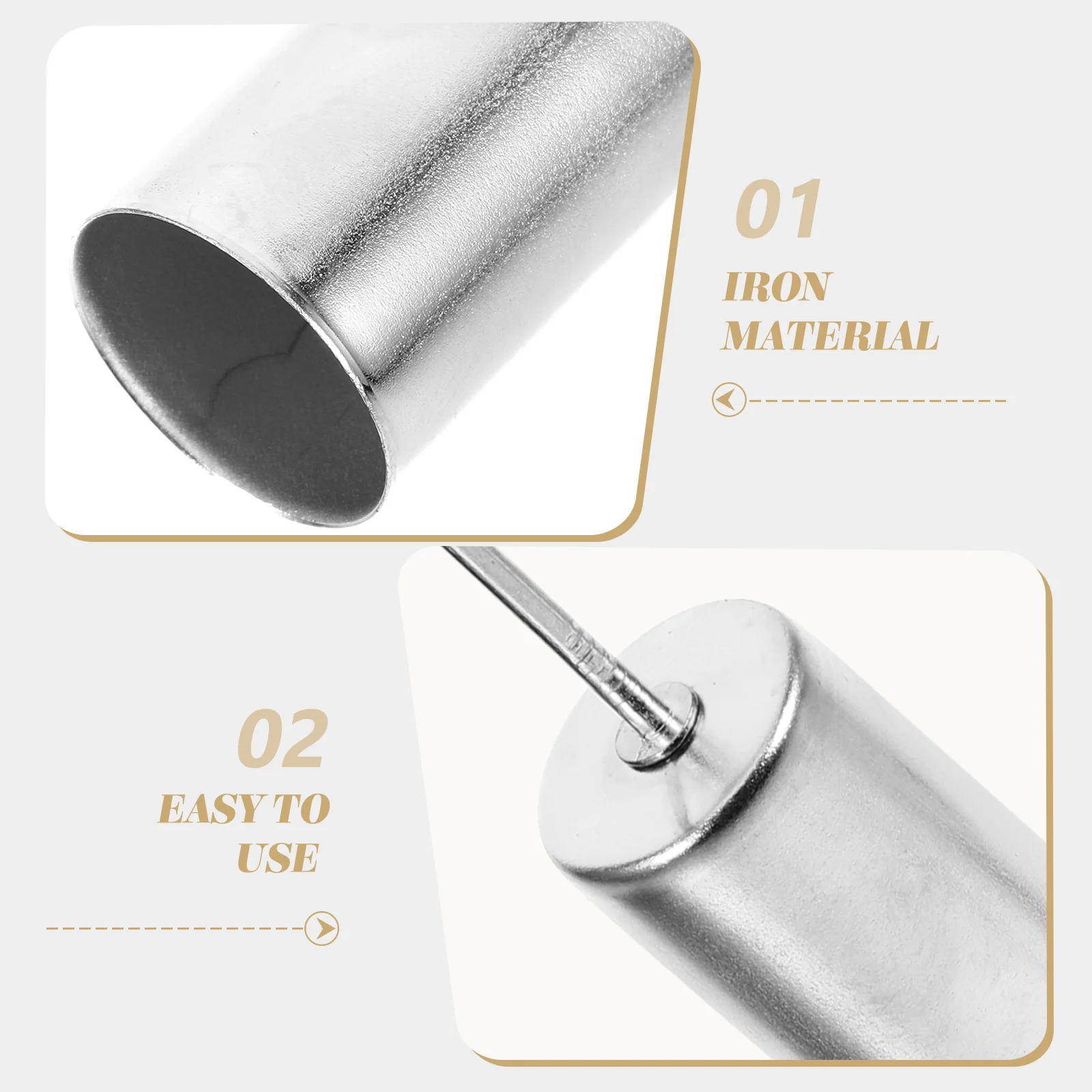 

5Pcs Christmas Cup Cylinder Insert Holder for Festival Tree Table Party Decor Christmas Tree Decor