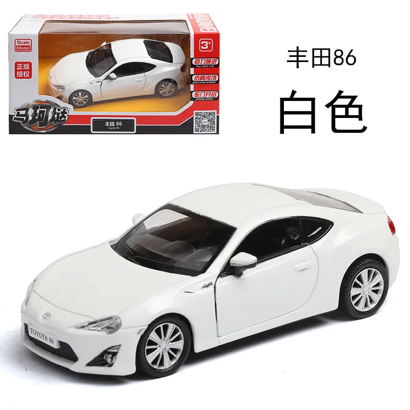 1:36 TOYOTA GT86 Scale Alloy Car Model Metal Diecast Gifts Toys Children Collection Toys Ornaments Display F45