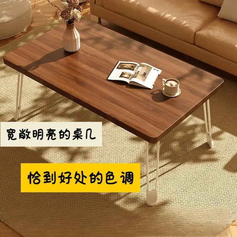 Portable Foldable  New Table Foldable  Vintage Easy Iron Leg Rectangular Table for Home Use