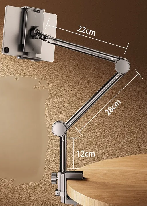 Articulated Tablet Support Gooseneck Tablet Holder Height Adjustable Reading Stand Galaxy Tab Holder Lying In Bed Tab Cradle