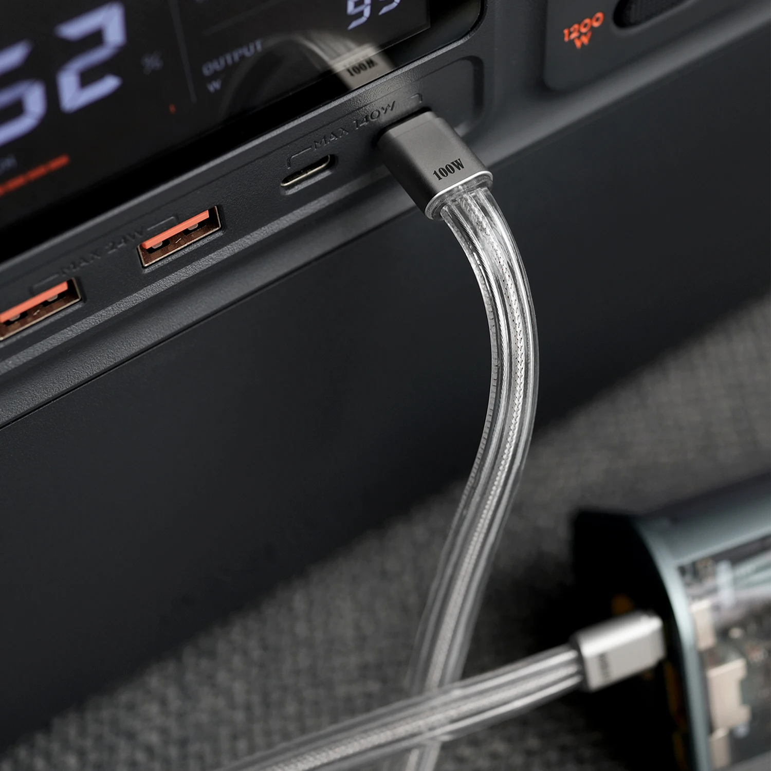 Kabel USB-C DD ddHiFi MD19S 100W do szybkiego ładowania, cienka wtyczka z aluminium, kompatybilny z DAC/AMP i urządzeniami mobilnymi — zdjęcie produktu 6