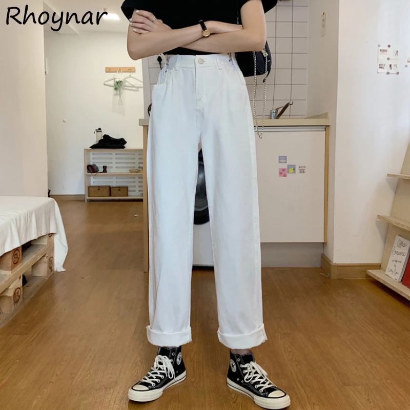 

Baggy Jeans Women S-5XL Streetwear High Waisted Straight Aesthetic Vintage Korean Style Casual Trousers Harajuku Mujer Tender