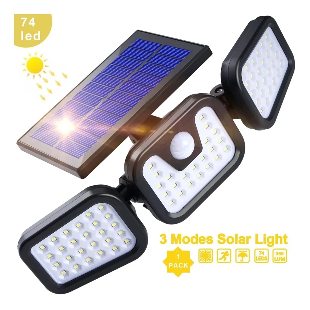 

Solar Light 74led Rotating Ip5.6 with Motion Sensor