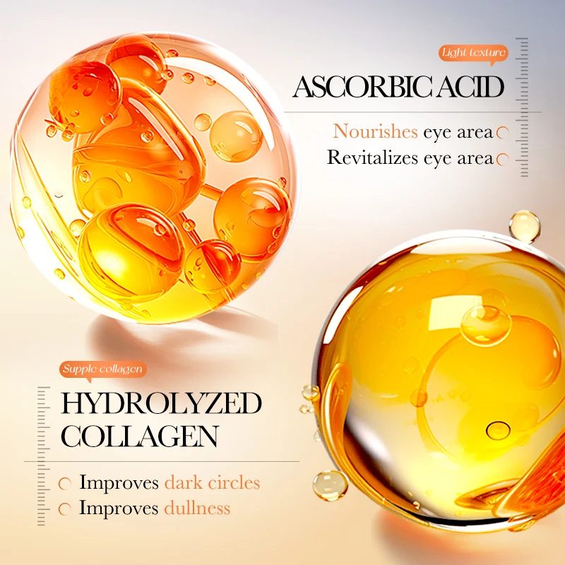 80 قطعة BIOAQUA فيتامين C كريستال الكولاجين قناع عين مكافحة الهالات السوداء تبييض المضادة للتجاعيد ترطيب مكافحة الشيخوخة العين بقع #4
