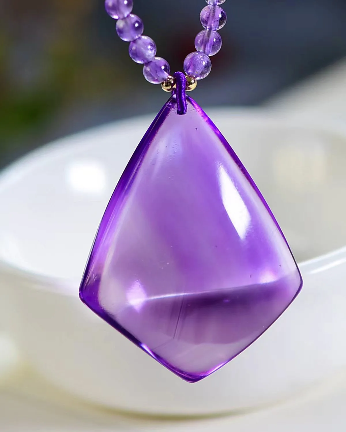 

Natural Purple Amethyst Quartz Pendant 37.5*29*12.7mm Rare Amethyst Jewelry Beads Women Men Necklace Brazil AAAAAA