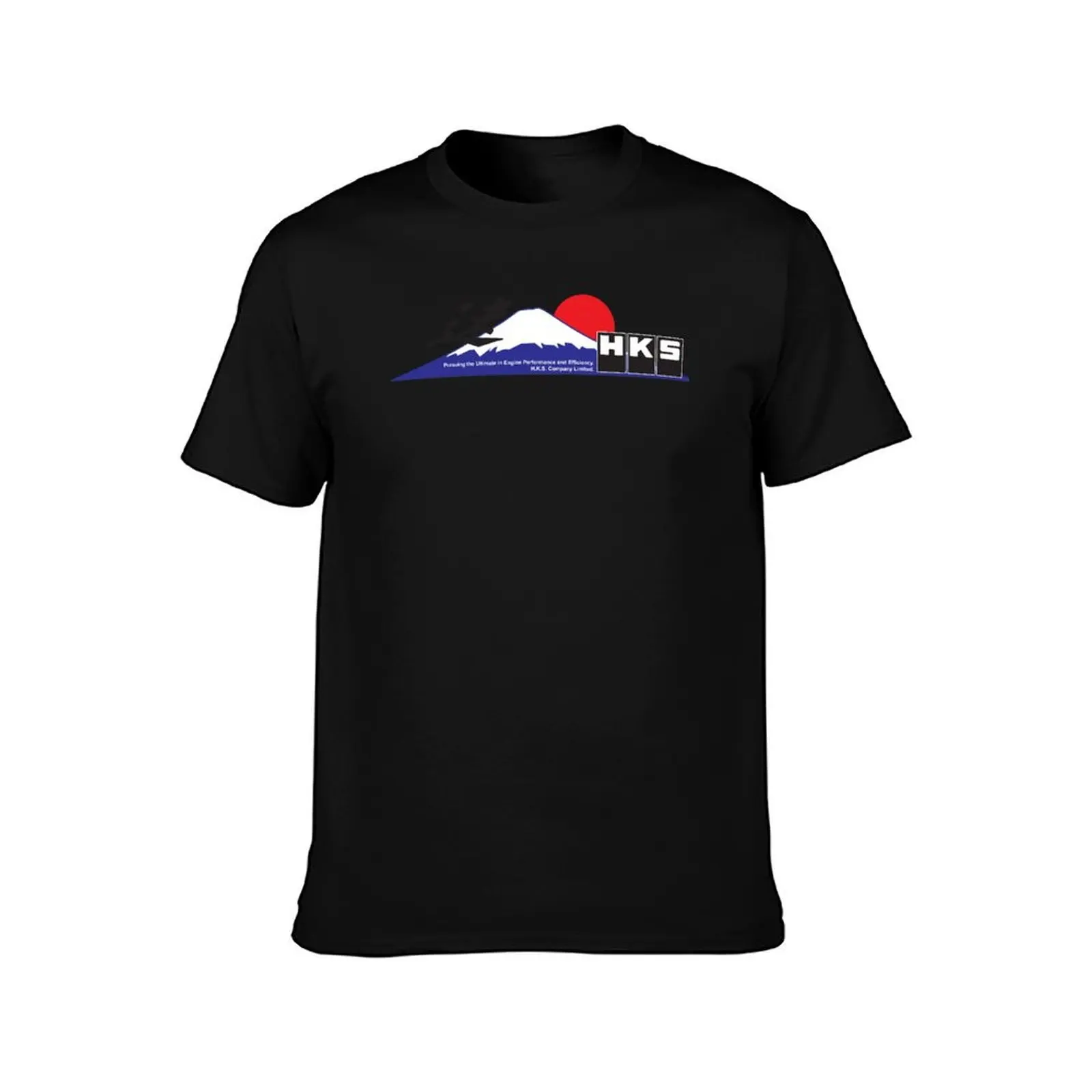 HKS Fujiyama T-Shirt Big Size Crew Neck T-Shirt
