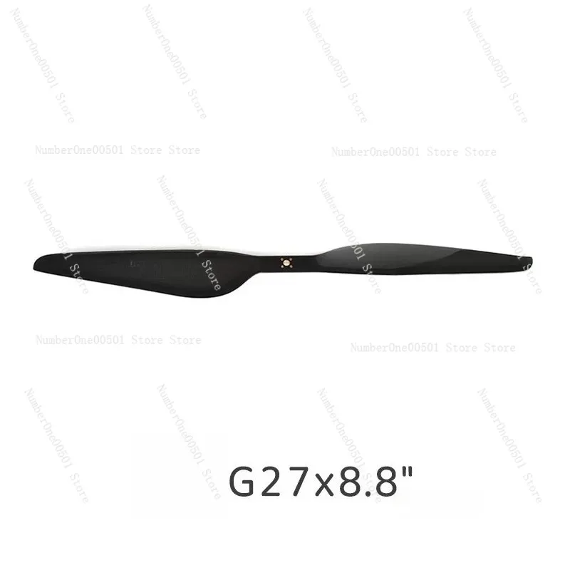 G27*8.8 Integrated Smooth Carbon Fiber Propeller High Efficiency Multi Rotor Drone Propeller 1 Pair