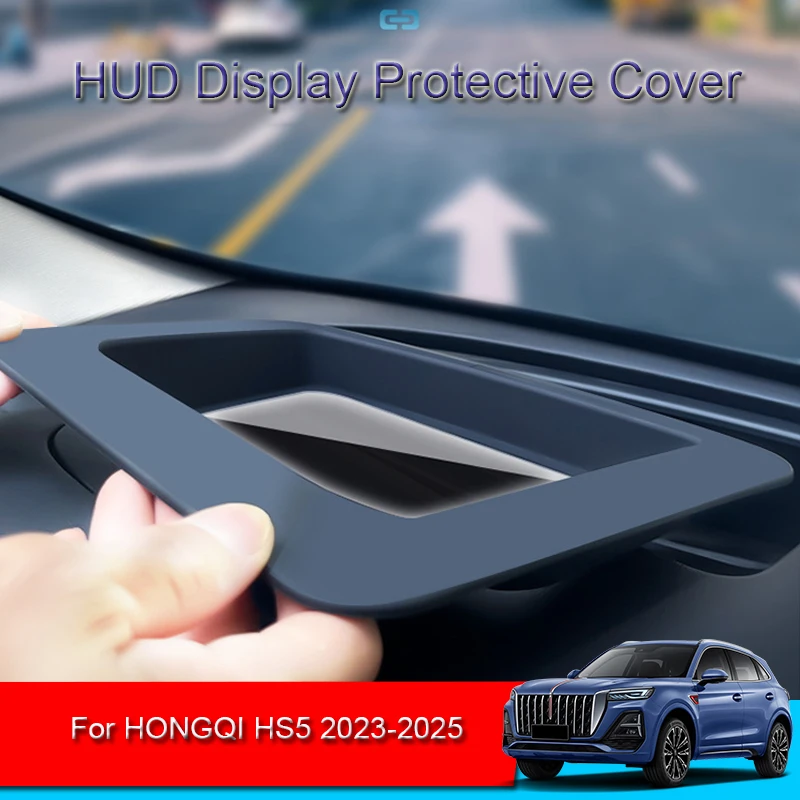 

Car HUD Display Protective Cover For HONGQI HS5 2023-2025 Head Up Display Reflective Projection Screen Dustproof Accessories