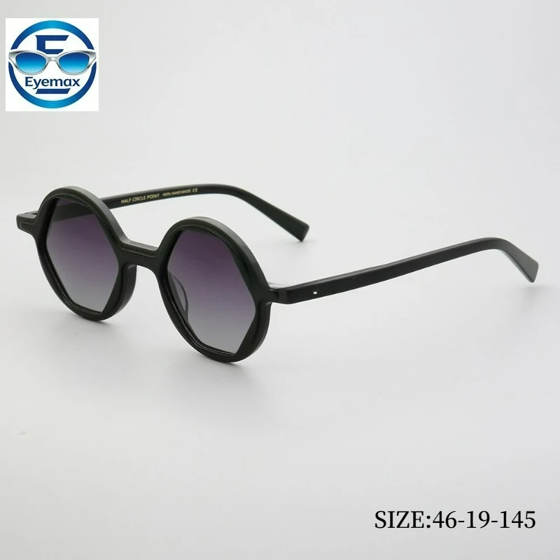 

2026 New Polygon Round Sunglasses Women Men Retro Gradient Lens Sun Glasses Fashion Vintage Shades UV400 Streetwear Eyewear