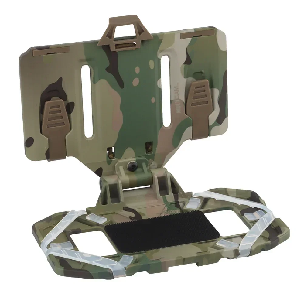 Folded Navigation Board Practical Chest Molle Phone Map Holder Carrier Airsoft Vest Accessories Outdoor Sports Cellphone Gear