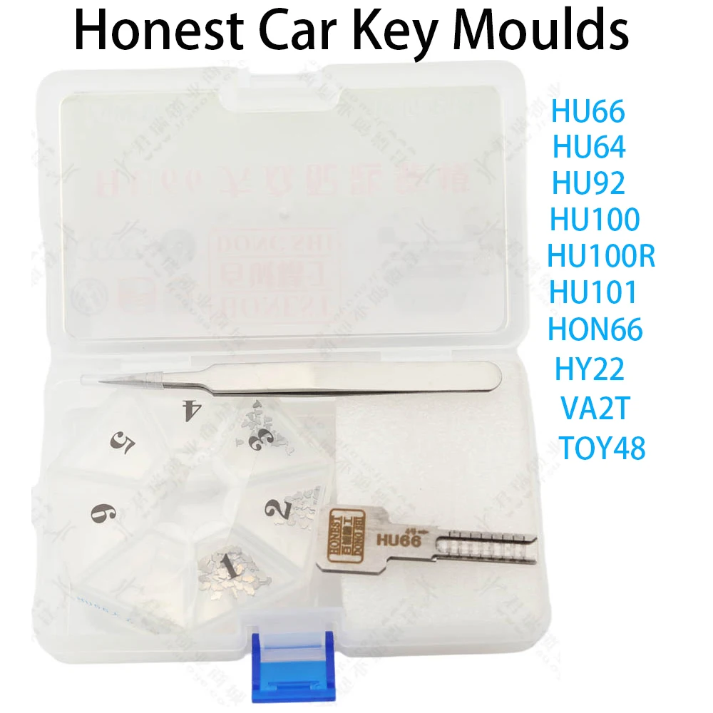 Auto Molde do Perfil Chave para Chaves do Carro Duplicação do Perfil Chave Que Modela Ferramentas do Serralheiro Hu66 Hu92 Hu100 Hu101 Hon66