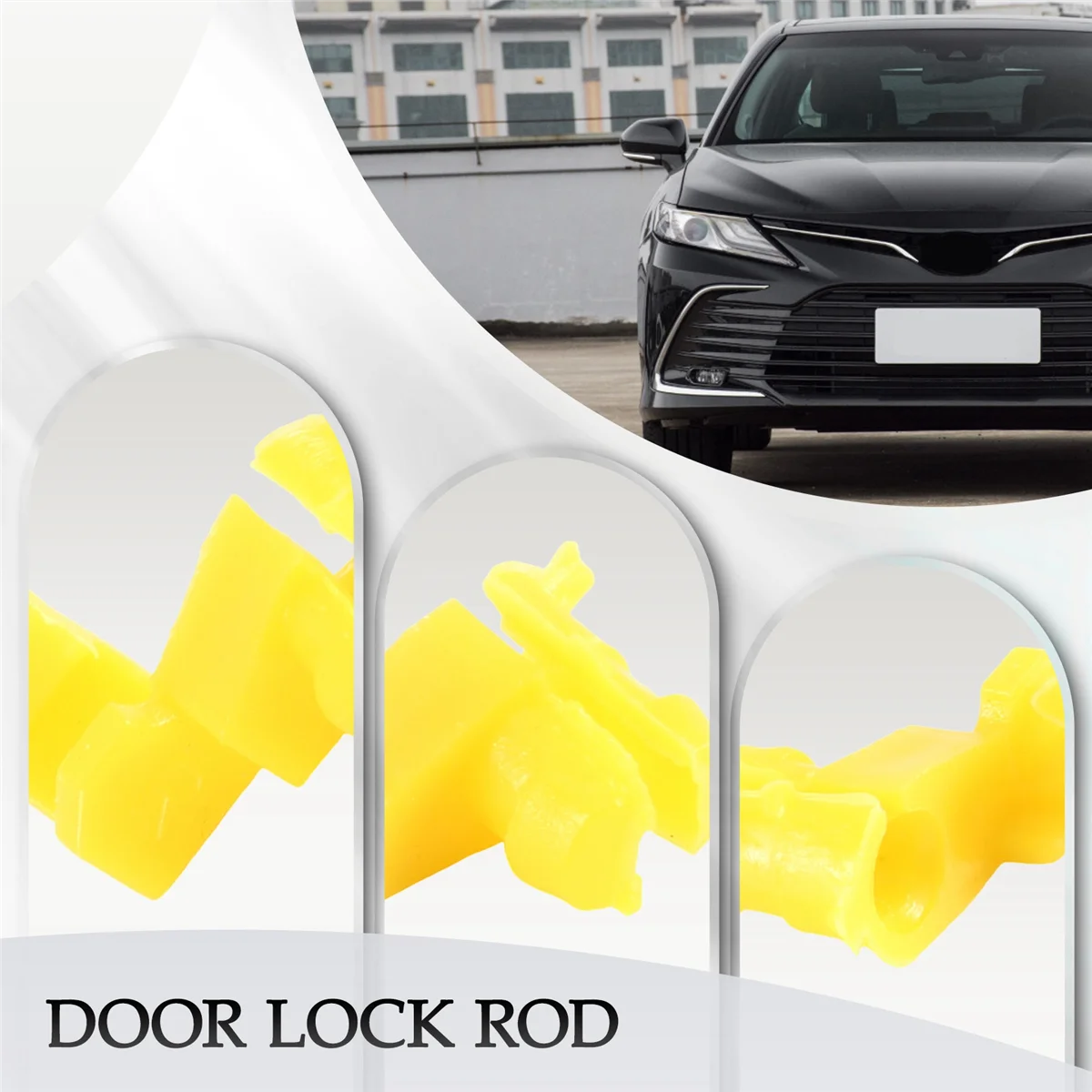 10 Door Lock 5mm Rod Clip Driver Side Handle Retainer for