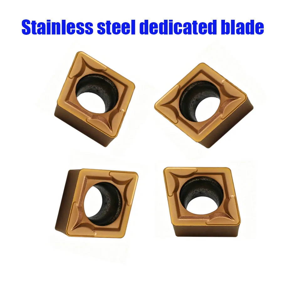 1PCS Diamond CNC Blade CCMT09T304/1204 Stainless Steel Special Blade Boring Inner Hole Blade ccmt06