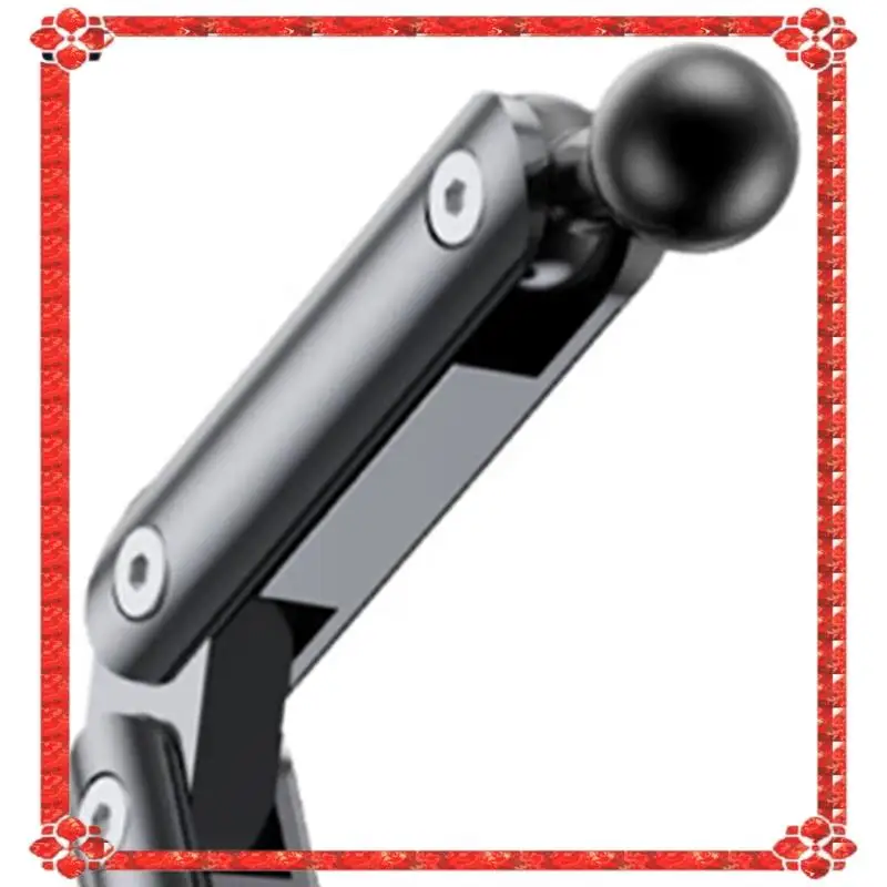 

24-Hour Delivery Car Mount Universal Mobile Phone Holder Metal Aluminum Alloy Ball Joint Adhesive Base Accessories