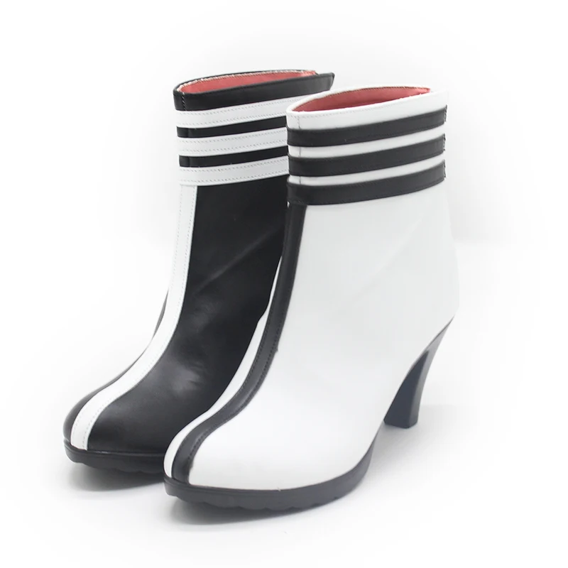 أحذية أنيمي الغول Juuzou Suzuya التأثيرية بكعب عالٍ أحذية جيسون CCG Rei Suzuya لحفلات الهالوماس للبالغين والنساء والرجال