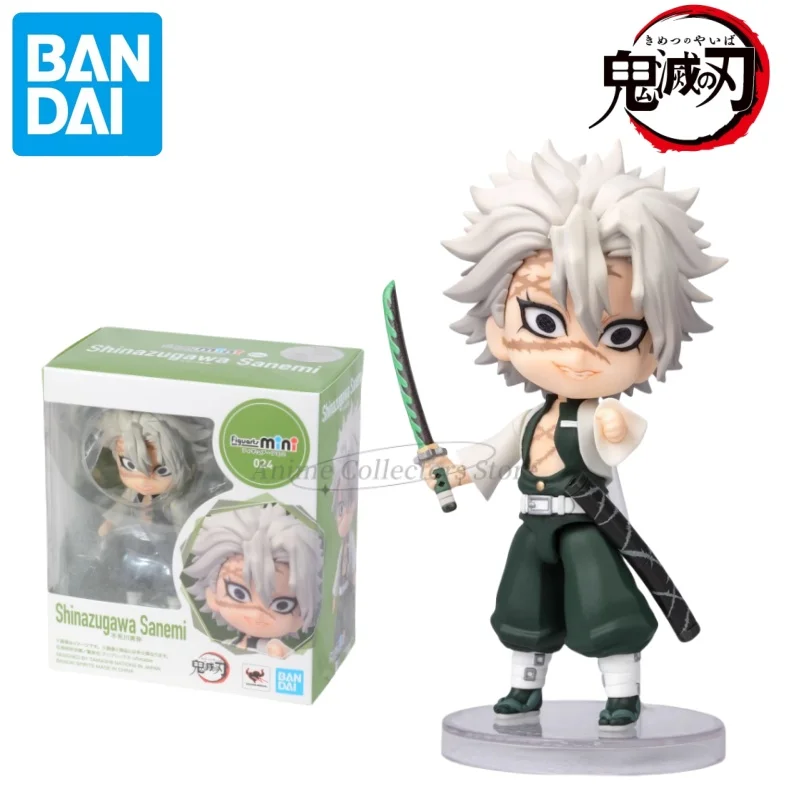 

Миниатюрная игрушка Bandai из фигурок, рассекающая демонов, Shinazugawa Sanemi, модель персонажа из аниме, настольные украшения, коллекционный подарок ручной работы