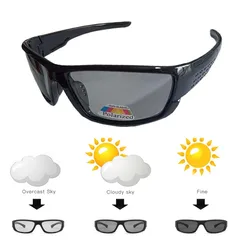 Discoloration Polarized Sunglasses For Men Outdoor Sports Sun Glasses Fishing Cycling Eyewear Male Designer Goggles UV400 5102