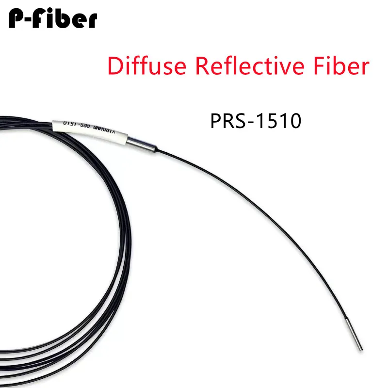 

Fiber Optic Sensor 1.5mm Round Head Projection Reflective optical Sensor Probe Wire PRS-1510 PTS-1510