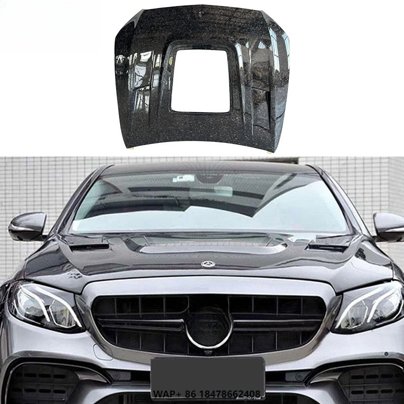 

W213 E Class Forged Carbon IMP Style Customized Engine Hood Engine Bonnet Engine Cover for Mercedes Benz E Class W213