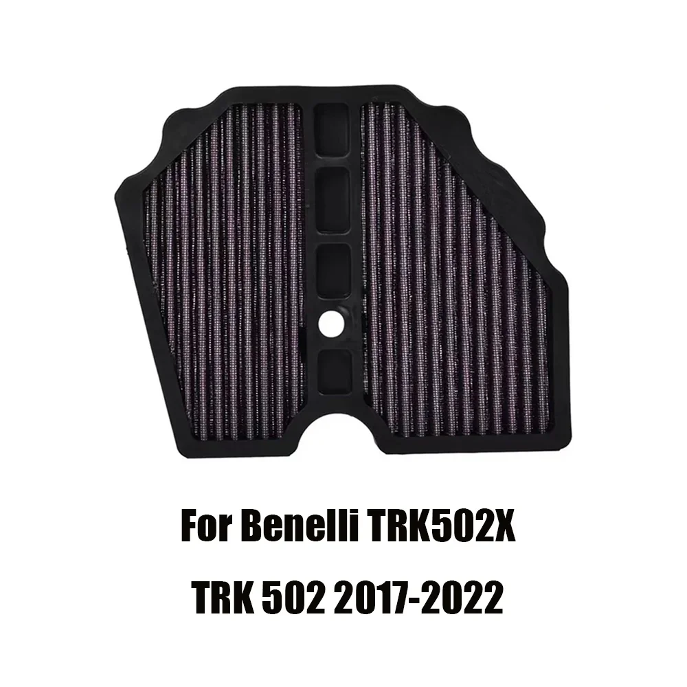 

For Benelli TRK502 TRK502X TRK 502 2017 2018 2019 2020 2021 2022 Motorcycle Air Filter Flow Engine Element
