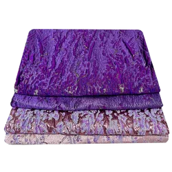 Yarn Dyed Jacquard Fabric Metal Wire Relief Flower Dress Clothing Designer Apparel Diy Sewing Fabrics Wholesale Cloth Material