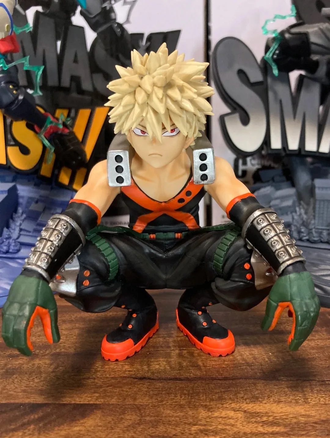 Figurine de dessin animé My Hero Academia Todoroki Shoto, figurines d'action en Pvc à moitié genoux, modèle de personnage d'anime, jouets, série de Collection de cadeaux