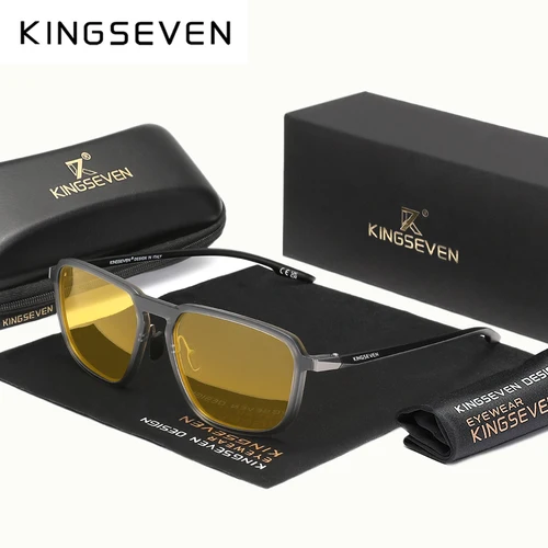 Imagen 2 del producto KINGSEVEN gafas de bloqueo de luz azul nueva moda lente óptica transparente hombres/mujeres protección de ordenador gafas antirayos azules